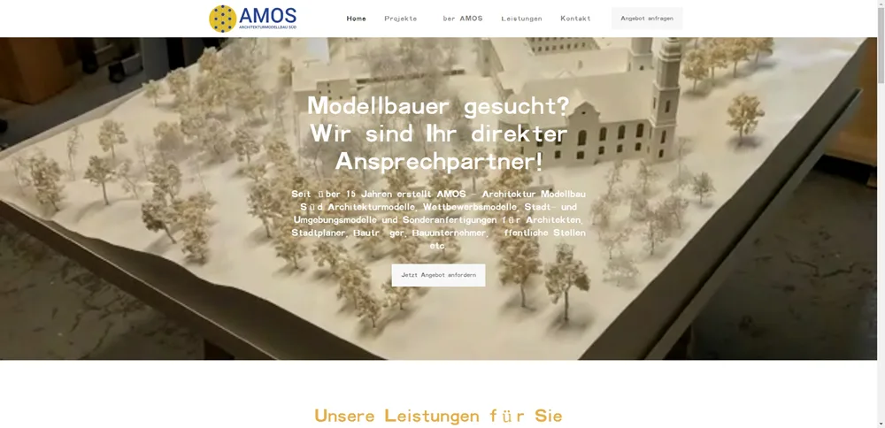 Architectural Model Makers in Germany ArchitekturModellbau Süd