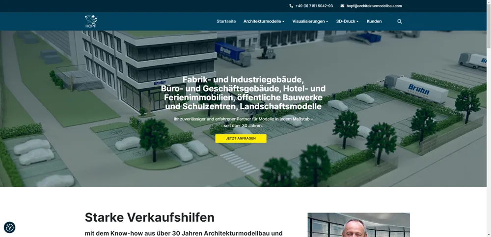 Architectural Model Makers in Germany Hopf Produkt-Design