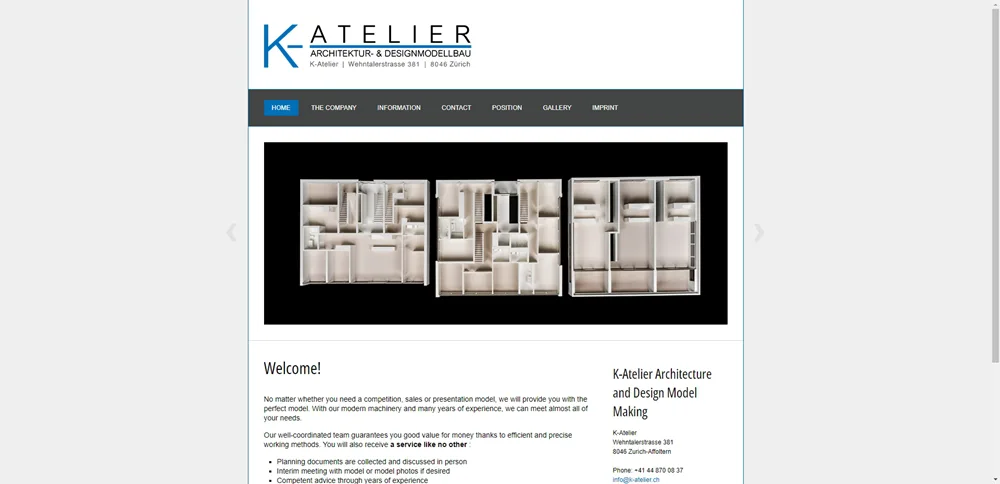Architectural Model Makers in Germany K-Atelier