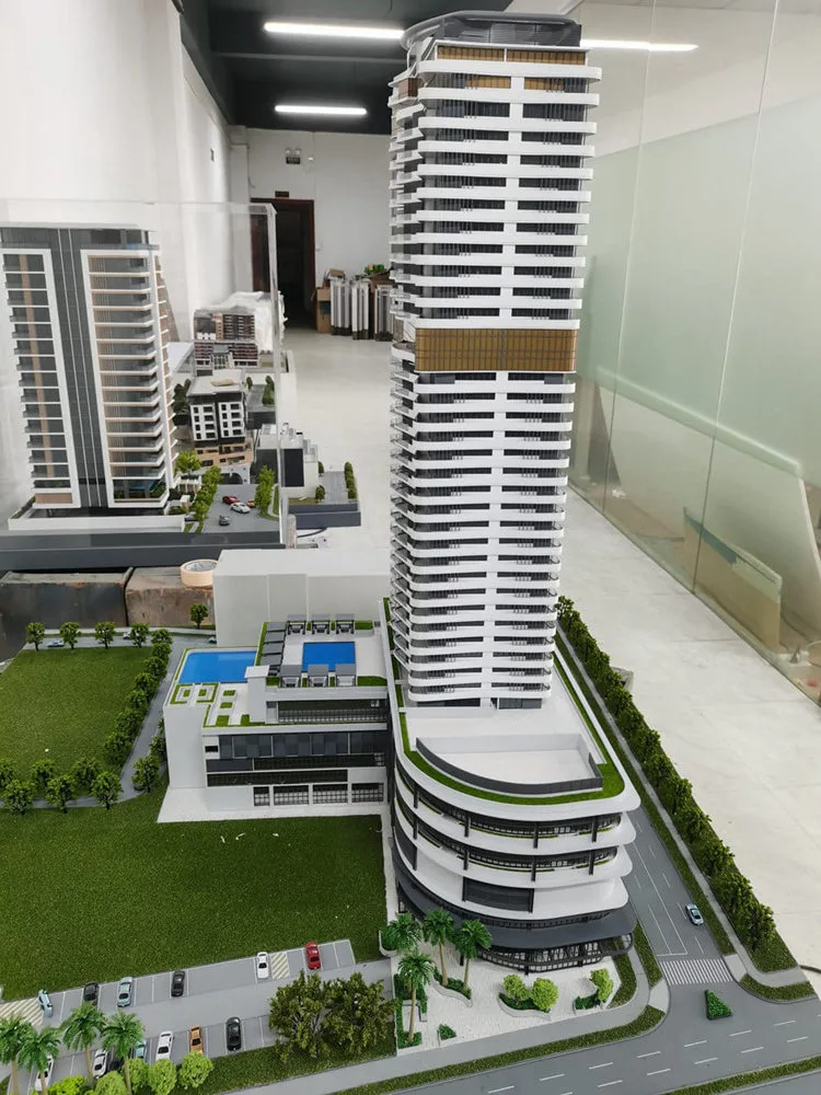 Αρχιτεκτονικός κατασκευαστής μοντέλων κλίμακας στην Κίνα