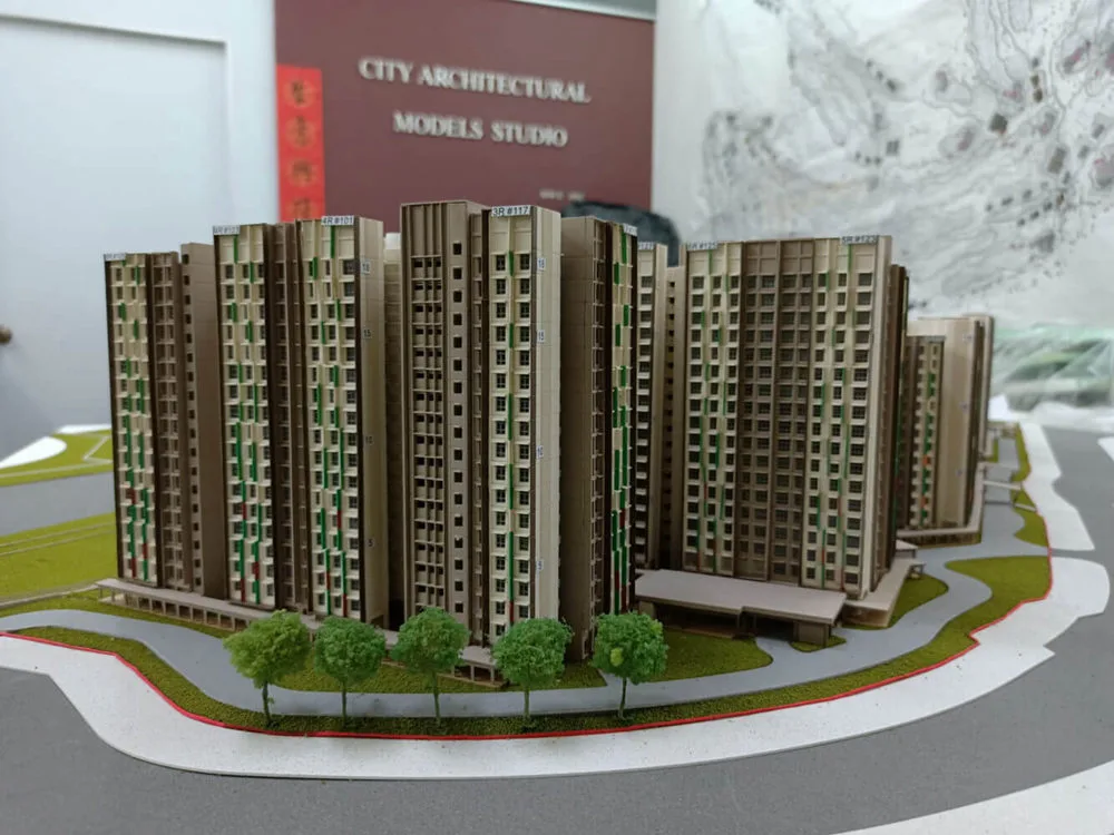 Αρχιτεκτονικός κατασκευαστής μοντέλων κλίμακας στην Κίνα