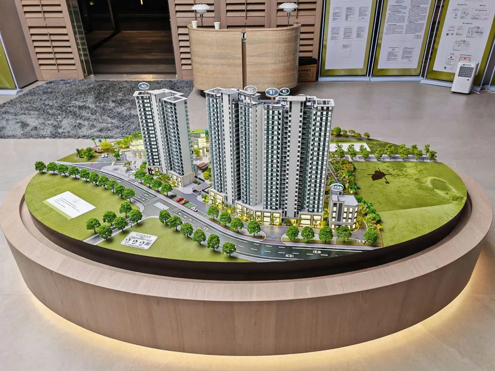 Αρχιτεκτονικός κατασκευαστής μοντέλων κλίμακας στην Κίνα