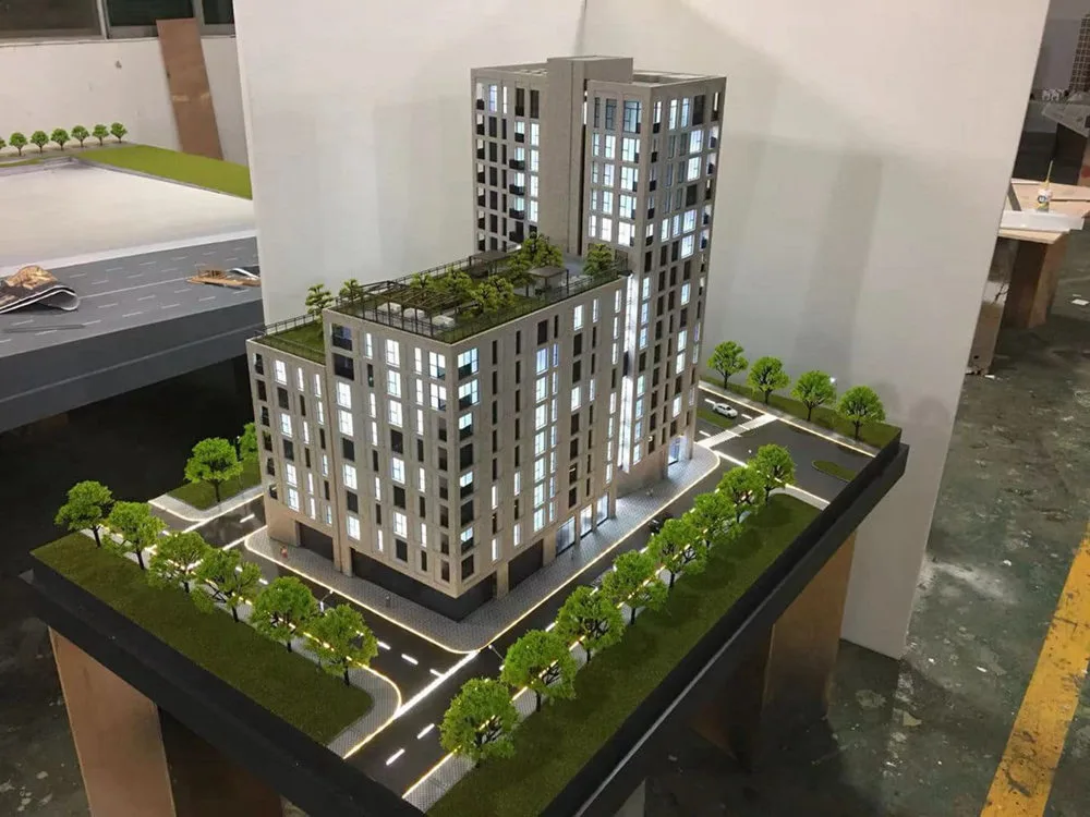 Αρχιτεκτονικός κατασκευαστής μοντέλων κλίμακας στην Κίνα