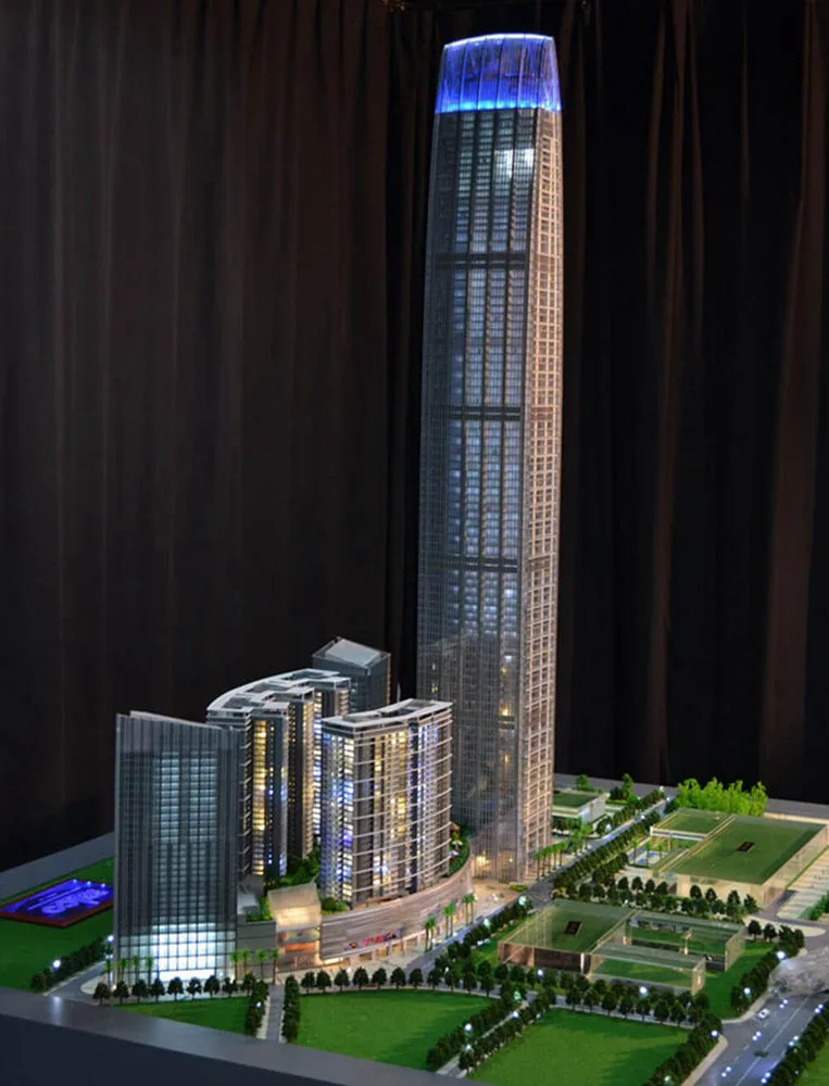 Αρχιτεκτονικός κατασκευαστής μοντέλων κλίμακας στην Κίνα