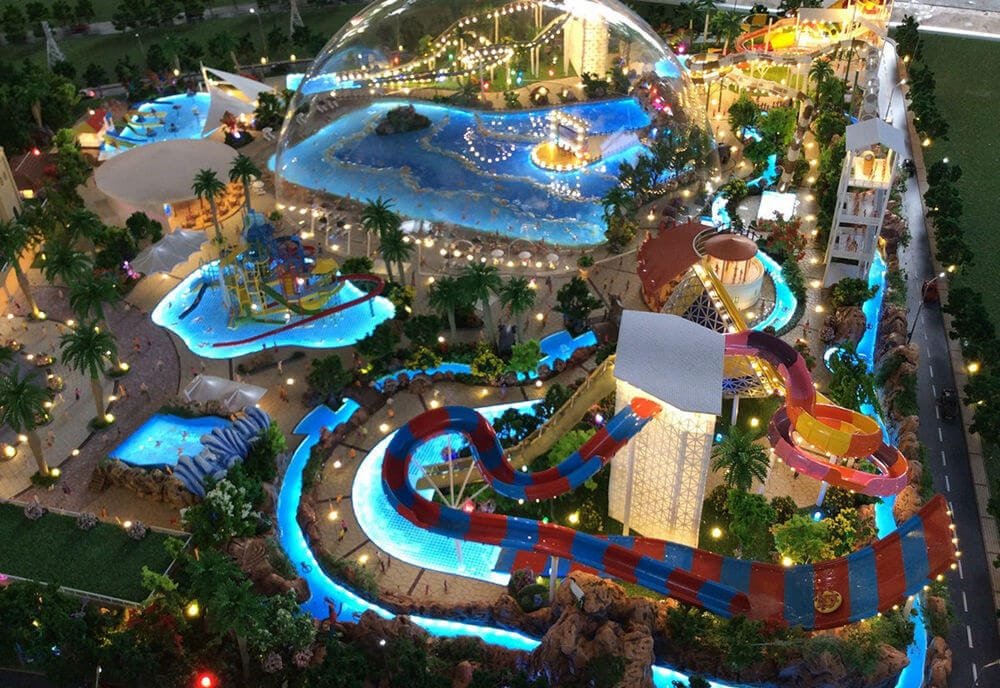 theme park model