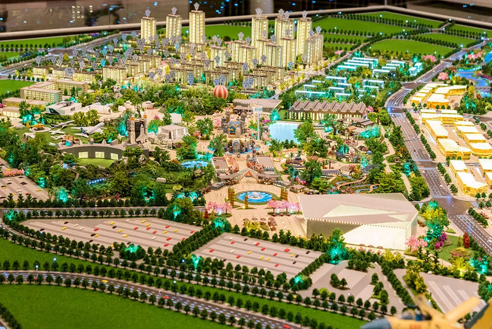 modèle de parc à thème