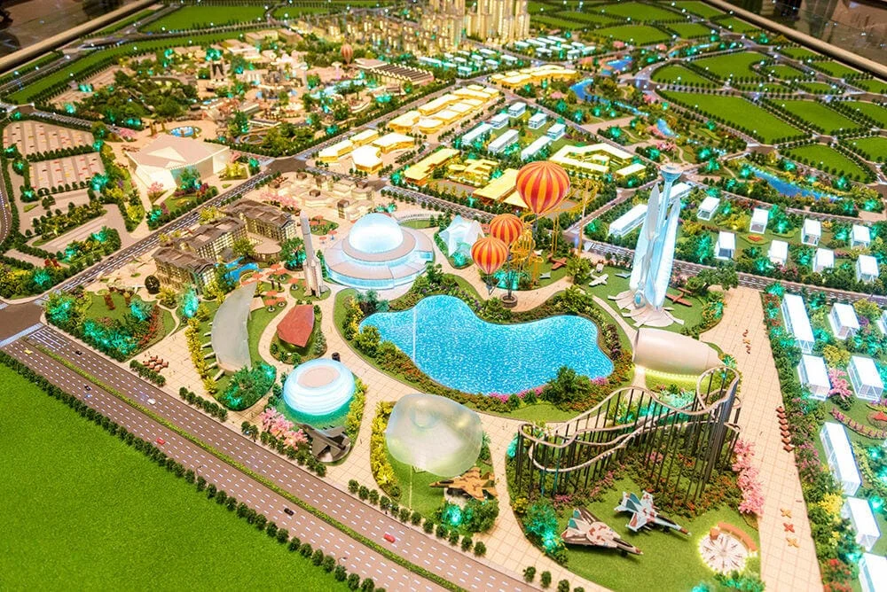 theme park models