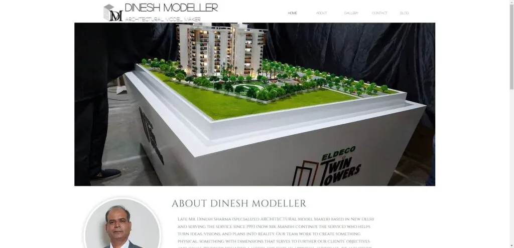 Hindistan'daki Mimari Model Yapımcıları