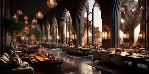 Hyperrealistic Architectural Detail