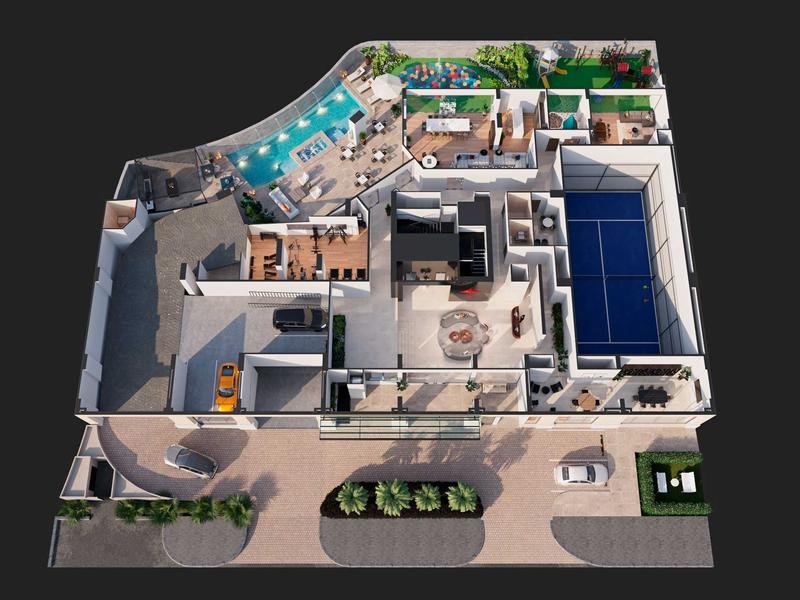 Informative 3D Floor Plan