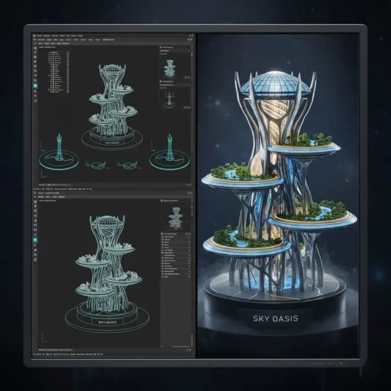 Case Study Deep Dive: The Dubai ‘Sky Oasis’ Tower Model