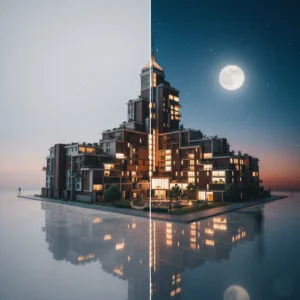 L'uso strategico dell'illuminazione nei modelli architettonici