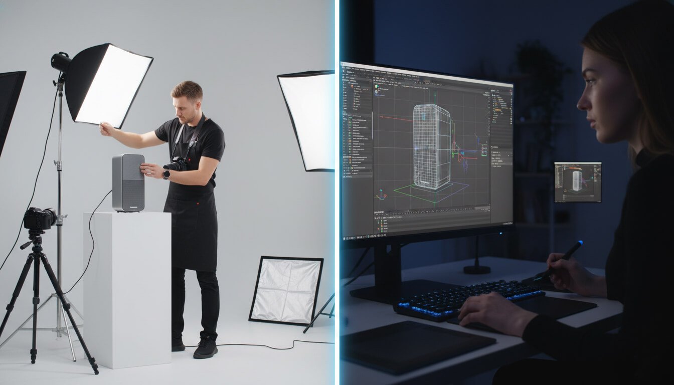 3D Rendering vs. Photography