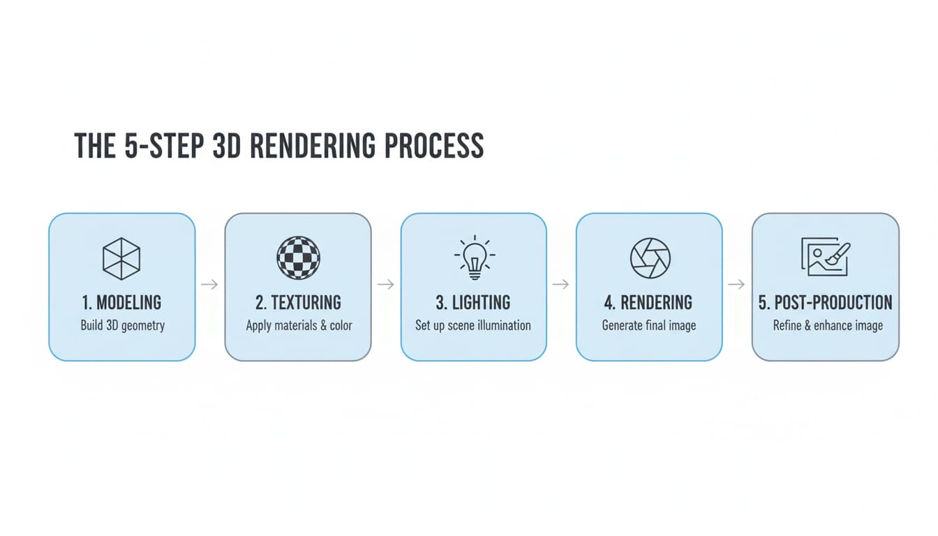 3D レンダリング ソフトウェアとフォーマットの究極ガイド