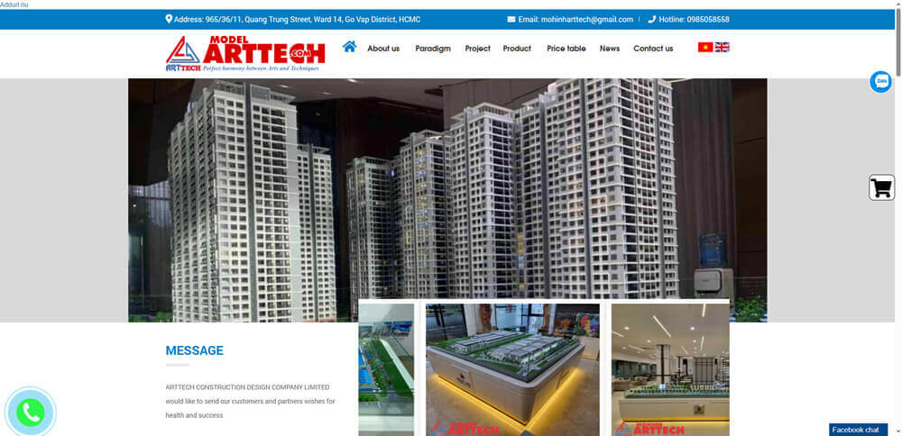 mô hình kiến ​​trúc