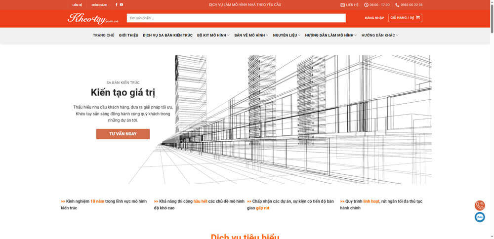 mô hình kiến ​​trúc